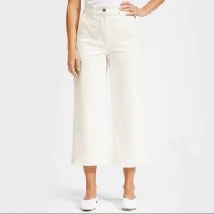 Everlane Wide Leg Crop Pant